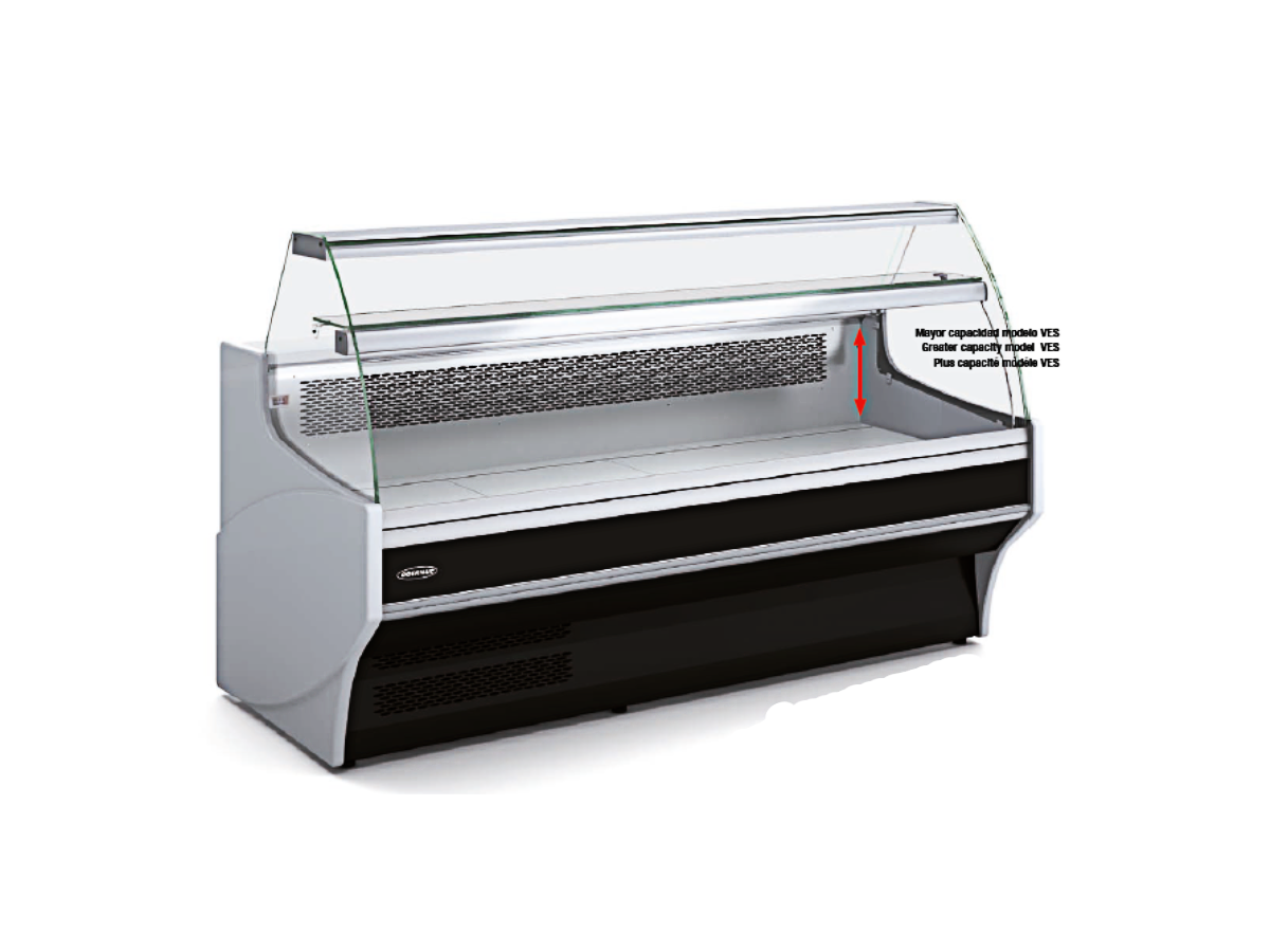 VITRINA EXPOSITORA REFRIGERADA VE-9-10-R-TF DOCRILUC VITRINA EXPOSITORA REFRIGERADA VE-9-10-R-TF DOCRILUC