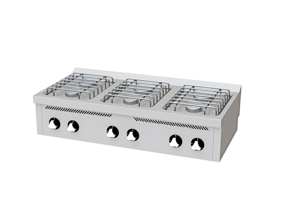 COCINA BASIC A GAS CB6F600S HR FAINCA COCINA BASIC A GAS CB6F600S HR FAINCA